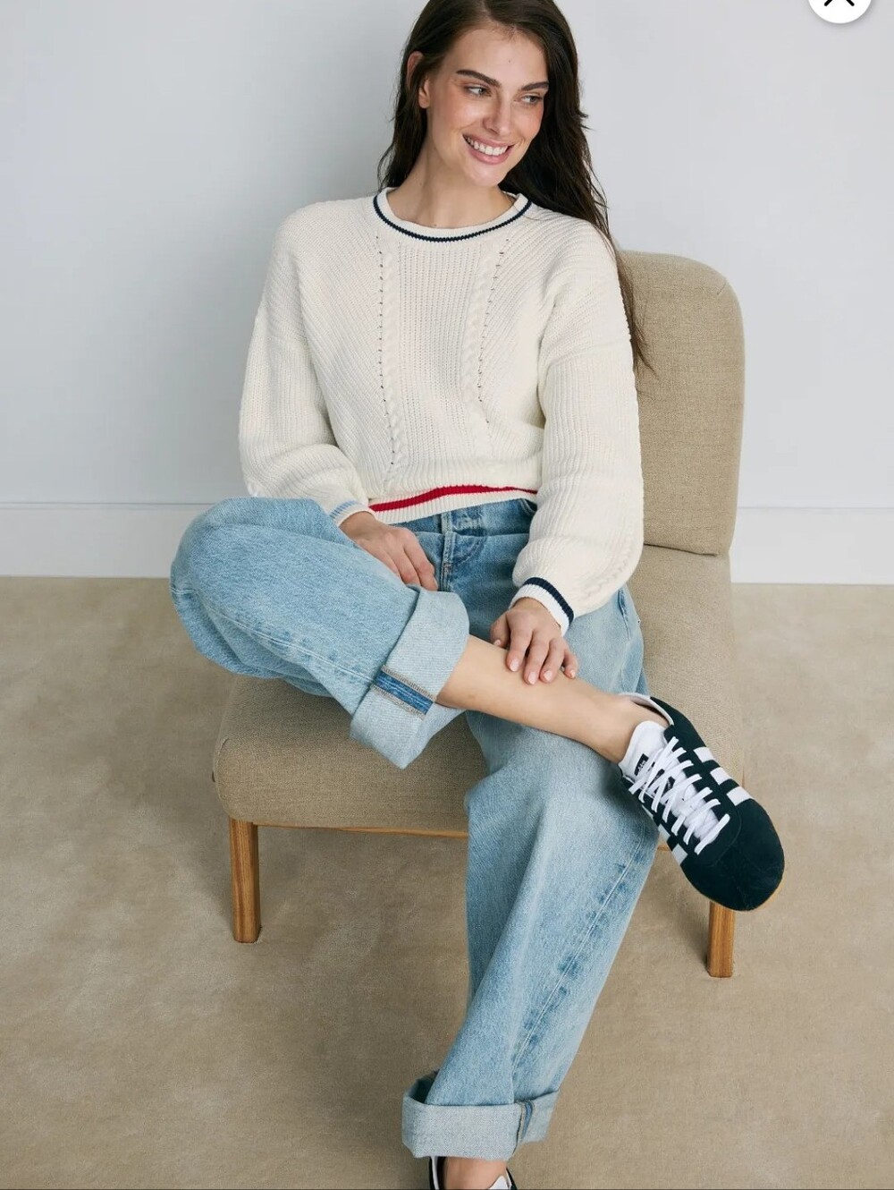 SPLENDID VIENNA TIPPED SWEATER SIZE S MSRP $148